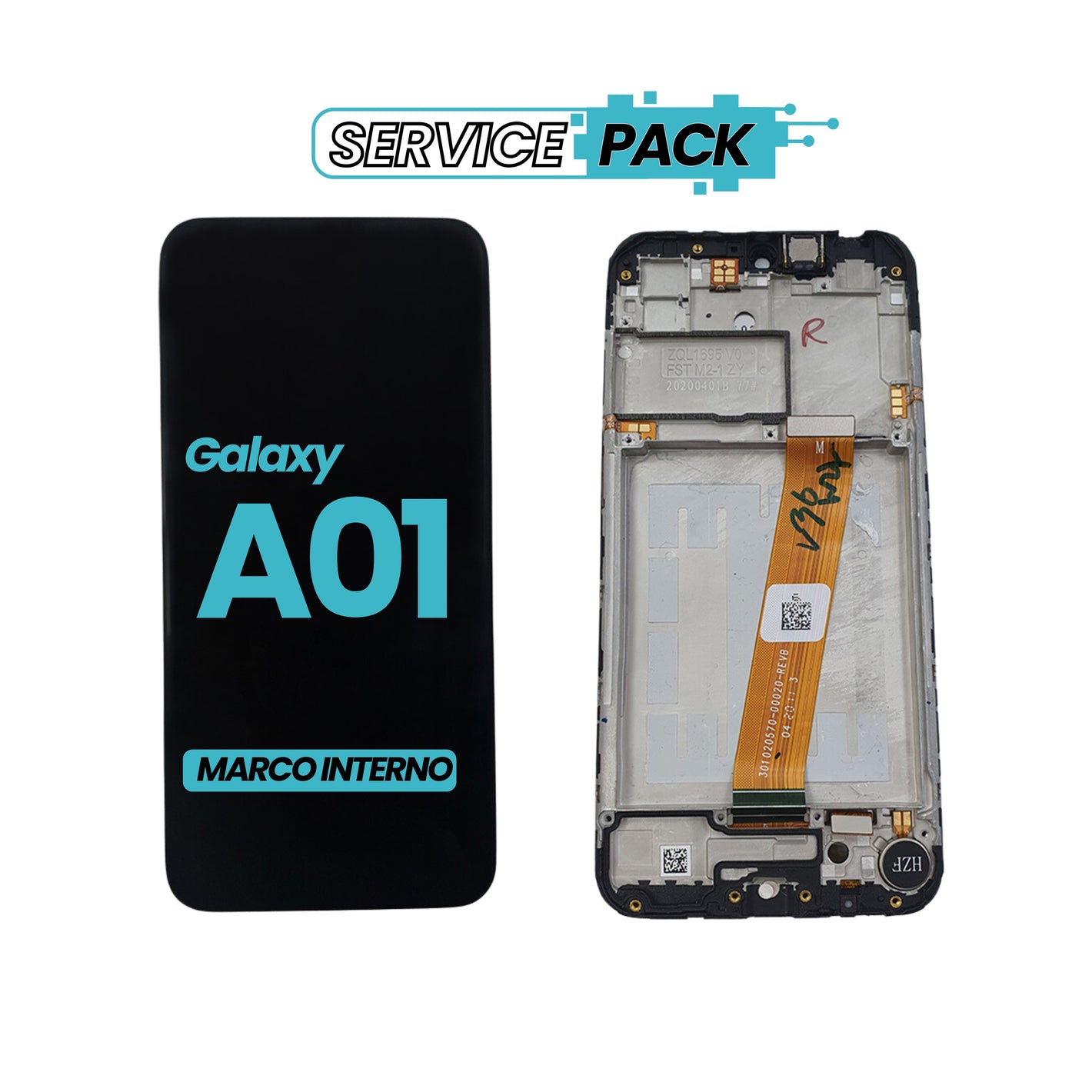 Display Pantalla Samsung A01 (A015M) Original SERVICE PACK - Seminuevo