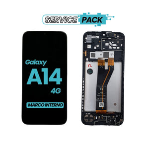 Display Samsung A14 4G (A145M) Pantalla Original SERVICE PACK Seminuevo A