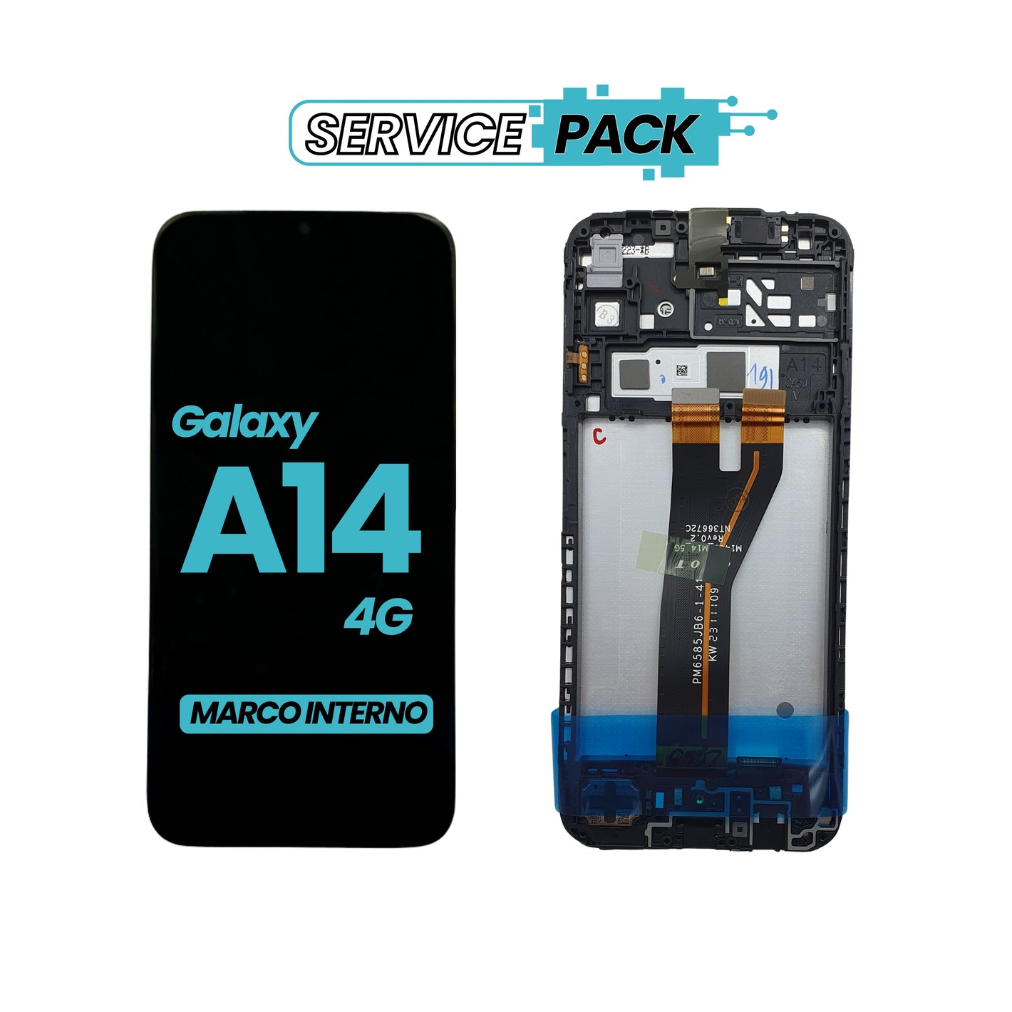 Display Samsung A14 4G (A145M) Pantalla Original SERVICE PACK