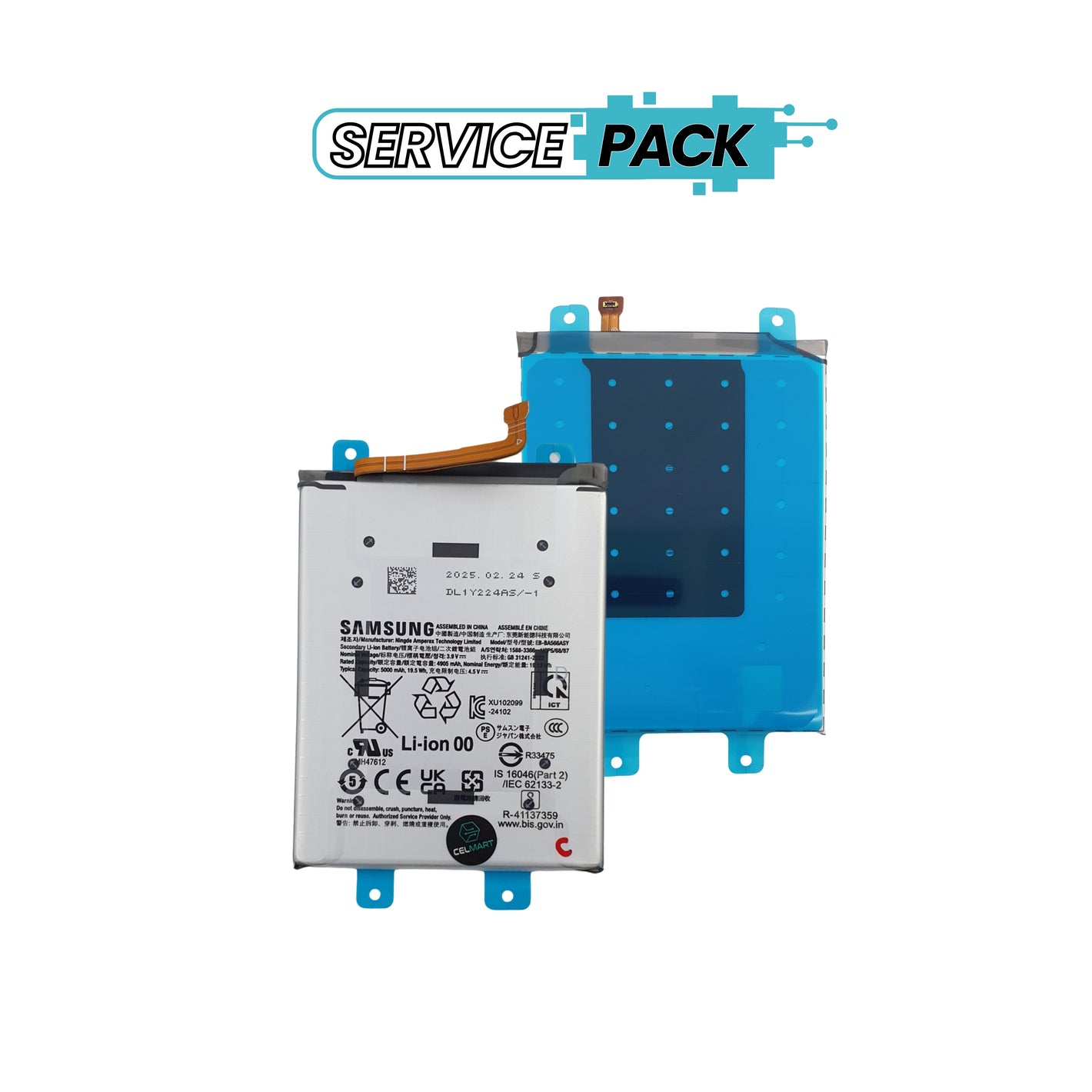 Batería Samsung A56 (A566E) Original SERVICE PACK Nueva