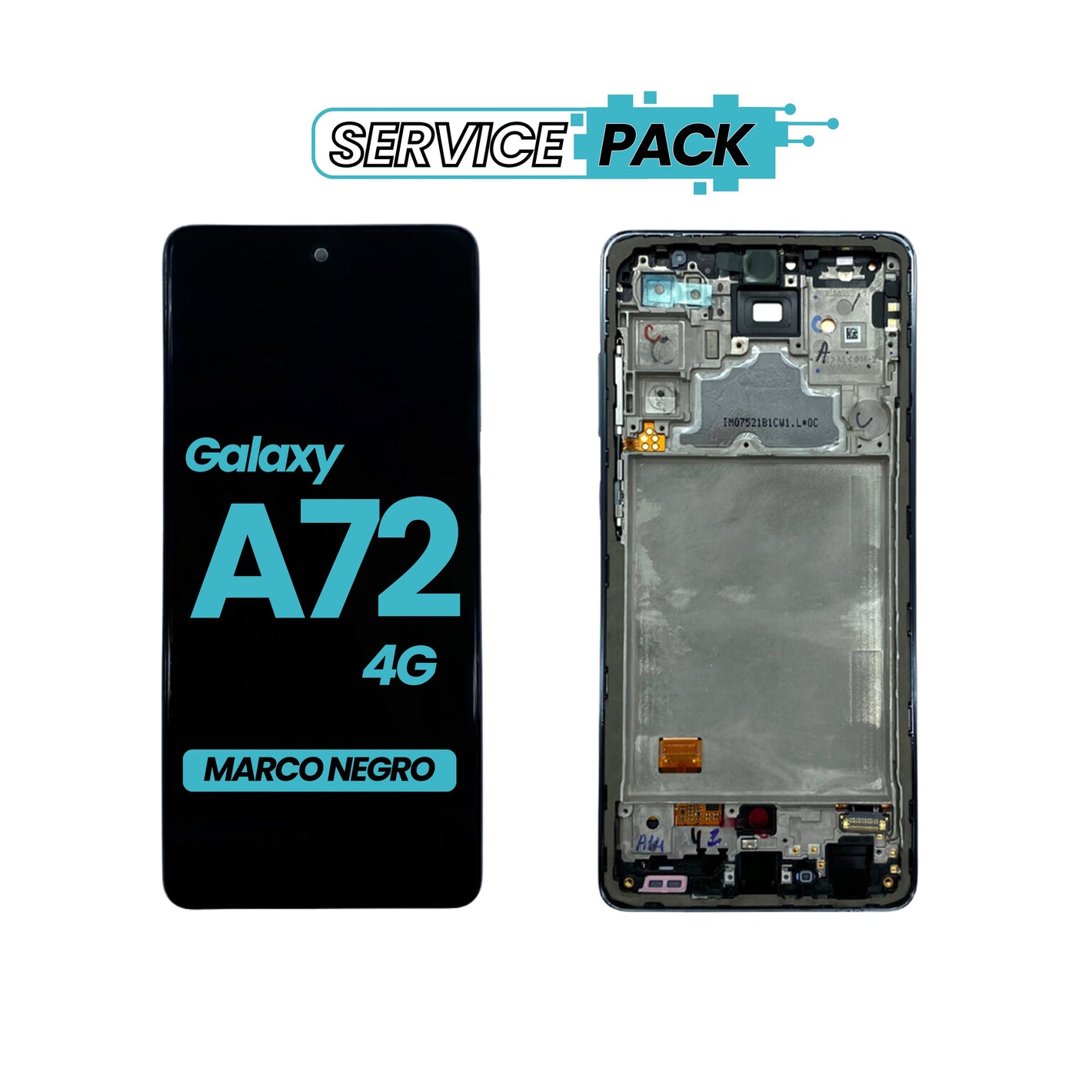 Display Samsung A72 4G (A725) Pantalla Original SERVICE PACK
