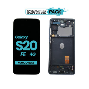 Display Samsung S20 Fe 4G (G780f) Pantalla Original SERVICE PACK