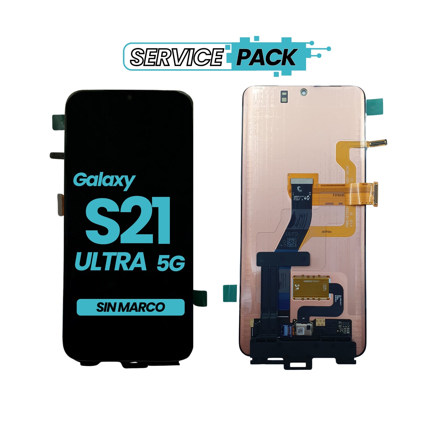 Display Samsung S21 Ultra (G998) Pantalla Original SERVICE PACK