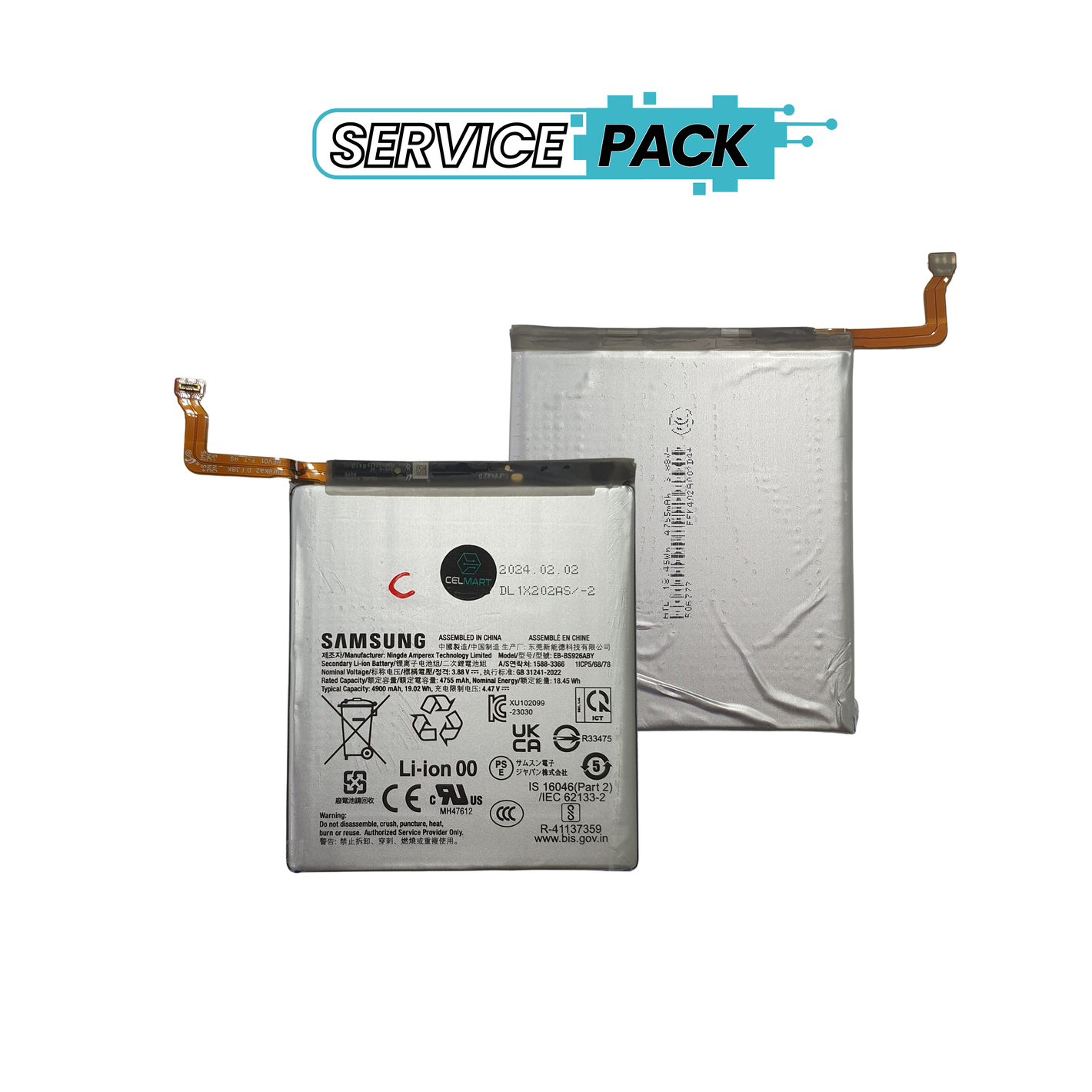 Batería Samsung S24 Plus (S926B) Original SERVICE PACK Seminuevo