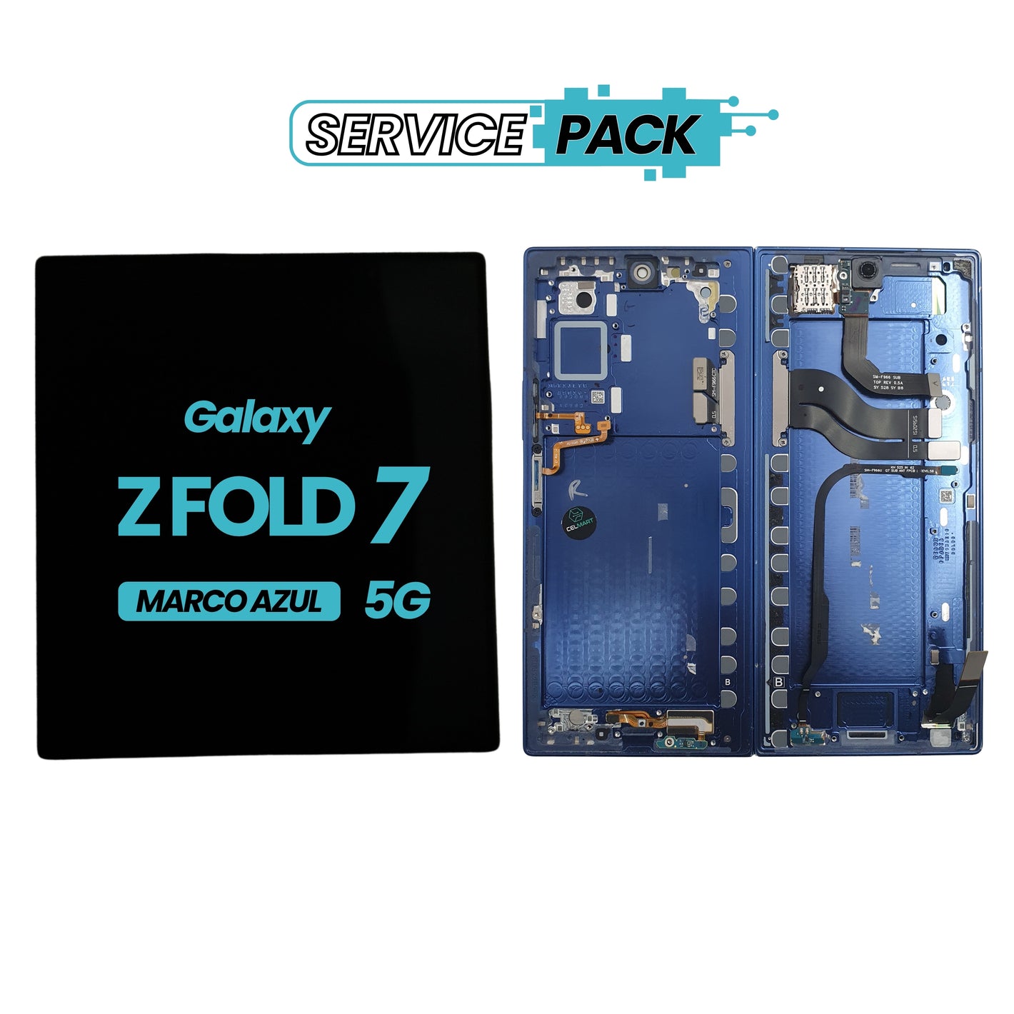 Display Samsung Z Fold 7 (F966B) Original SERVICE PACK Seminuevo B