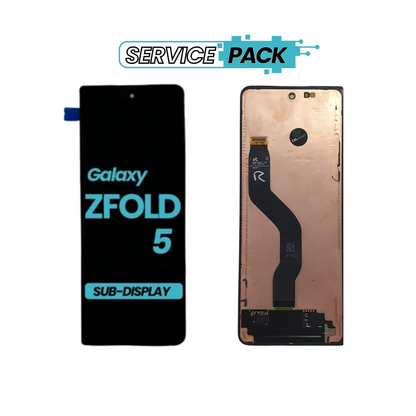 Sub-Display Samsung Z Fold 5 (F946B) Original SERVICE PACK Seminuevo B