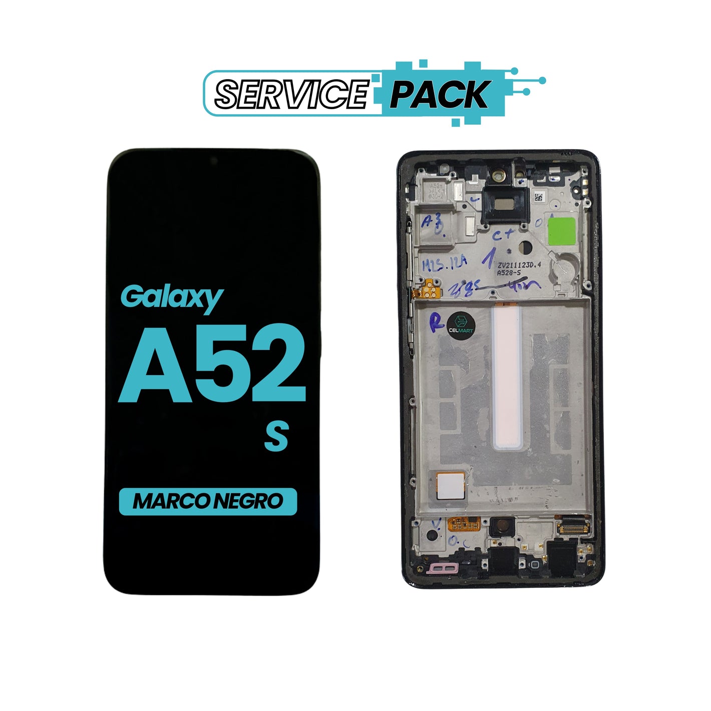 Display Samsung A52S 5G (A528B) Pantalla Original SERVICE PACK Seminuevo B