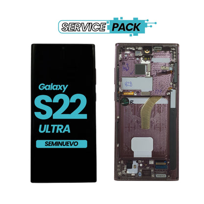 Display Samsung S22 Ultra (S908E) Pantalla Original Seminuevo B